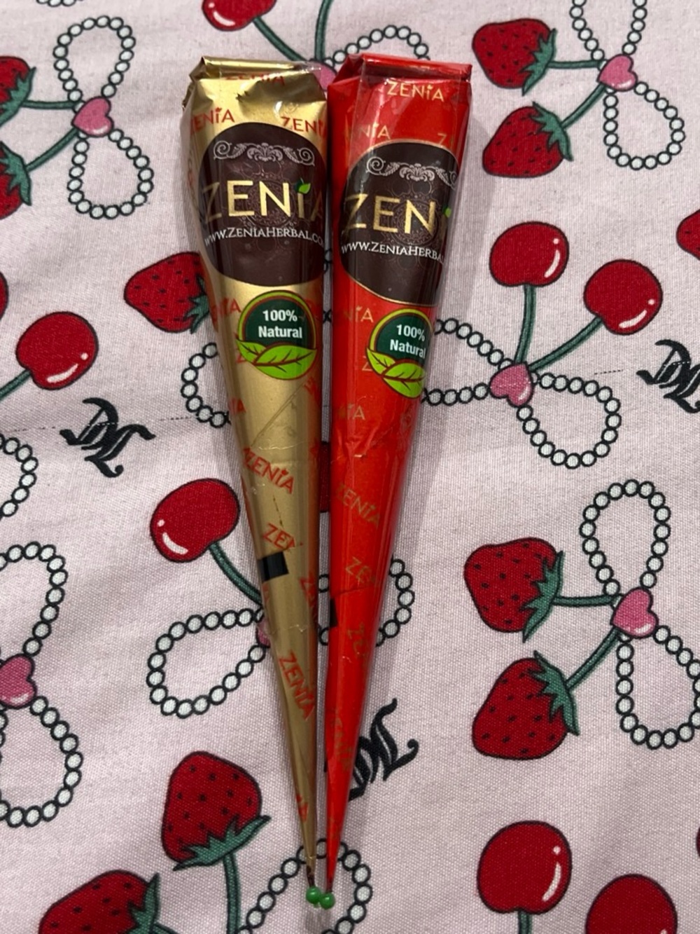 100% Natural Henna Cones - Brown Henna Paste